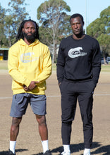 Load image into Gallery viewer, Catspeed Style Yellow + White Imprint Hoodie "Jumper" Activewear