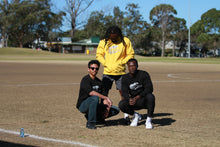 Load image into Gallery viewer, Catspeed Style Yellow + White Imprint Hoodie "Jumper" Activewear