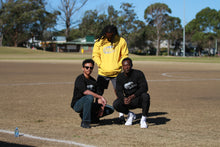 Load image into Gallery viewer, Catspeed Style Yellow + White Imprint Hoodie "Jumper" Activewear