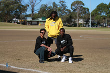 Load image into Gallery viewer, Catspeed Style Yellow + White Imprint Hoodie "Jumper" Activewear