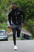Load image into Gallery viewer, Catspeed Style Men Grey T-Shirt and Shorts w/Tights attached Fitness Apparel