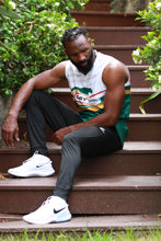 Load image into Gallery viewer, Catspeed Style Men White-Green Muscle Singlet Sportswear
