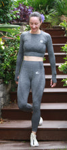 Load image into Gallery viewer, Catspeed Style Women Grey &quot;5 piece&quot; Yoga Set Fitness Apparel
