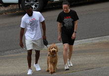 Load image into Gallery viewer, Catspeed Style Unisex White / Black Activewear Motivational T-Shirt

