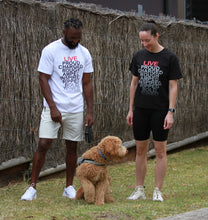 Load image into Gallery viewer, Catspeed Style Unisex White / Black Activewear Motivational T-Shirt
