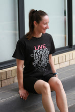 Load image into Gallery viewer, Catspeed Style Unisex White / Black Activewear Motivational T-Shirt
